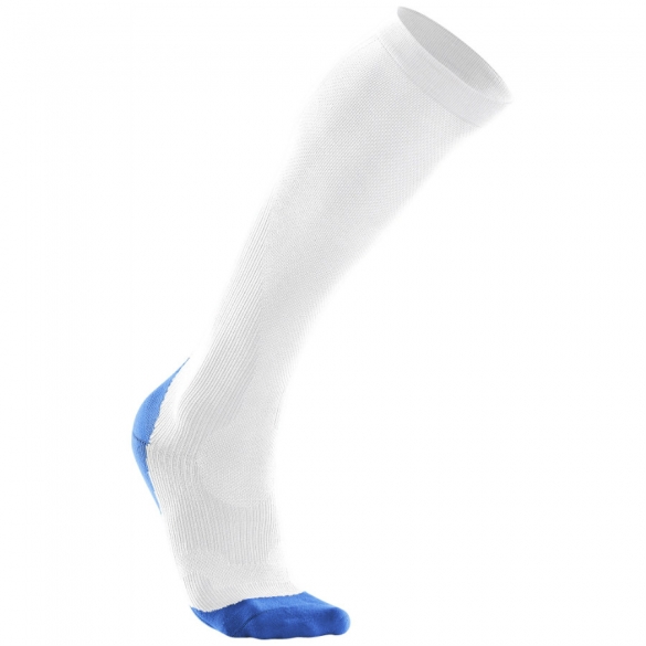 2XU Performance kompressions socks Weiß/Blau Damen WA2443eWHTVBB